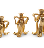 S/3 Bow Candlesticks