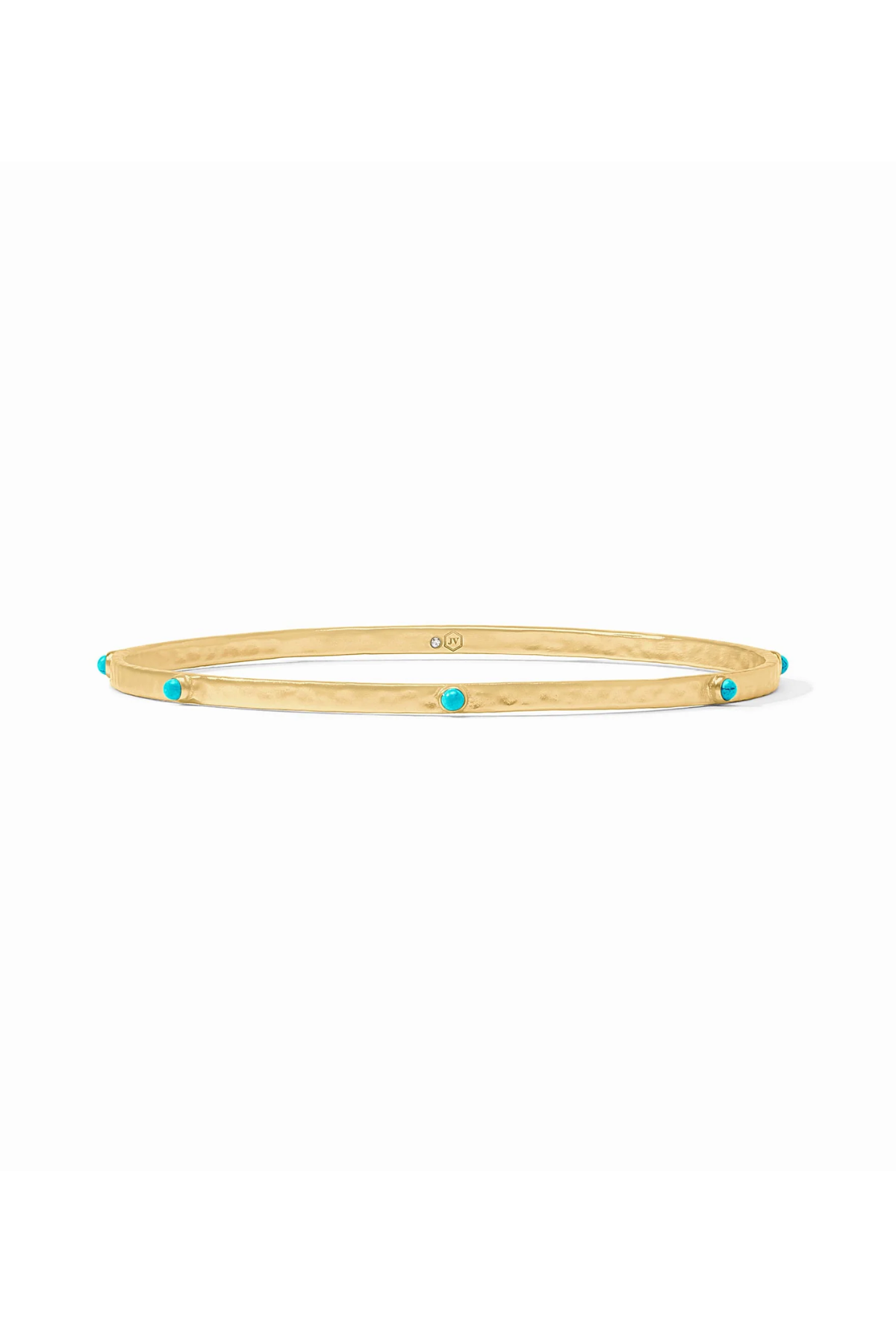 Julie Vos | Crescent Bangle | Turquoise