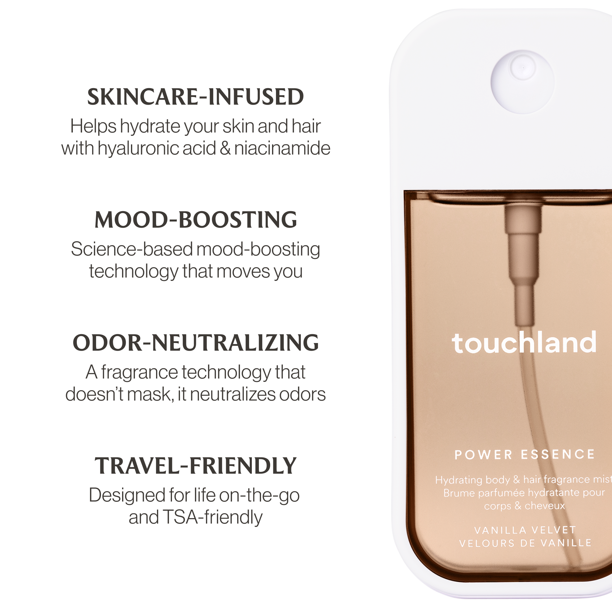 Vanilla Velvet | Power Essence Body & Hair Fragrance Mist