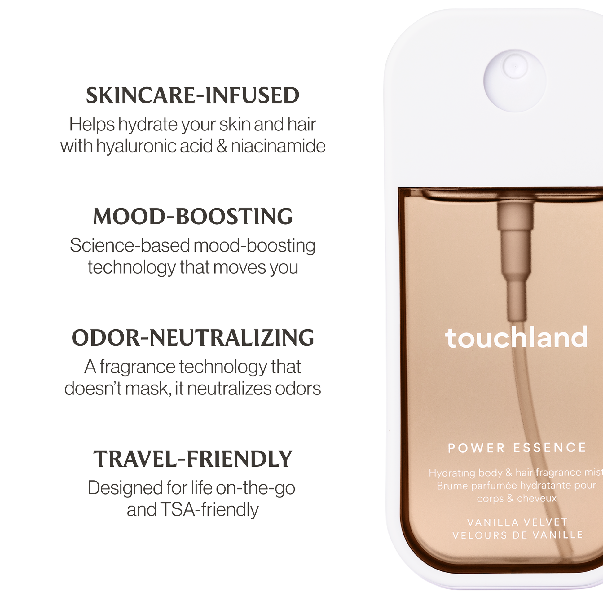 Vanilla Velvet | Power Essence Body & Hair Fragrance Mist