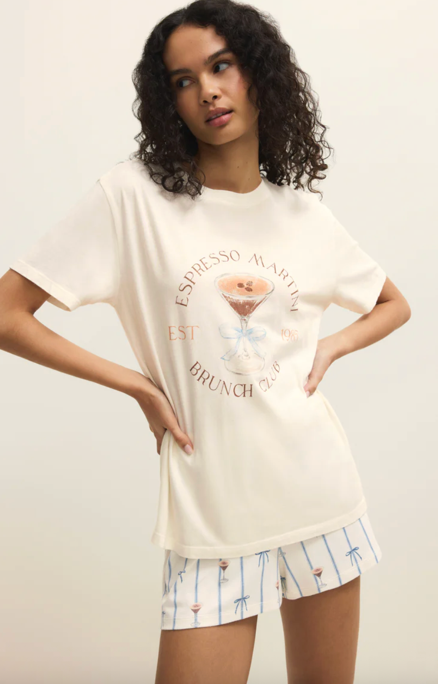 Espresso Martini Boyfriend Tee | Vanilla Ice