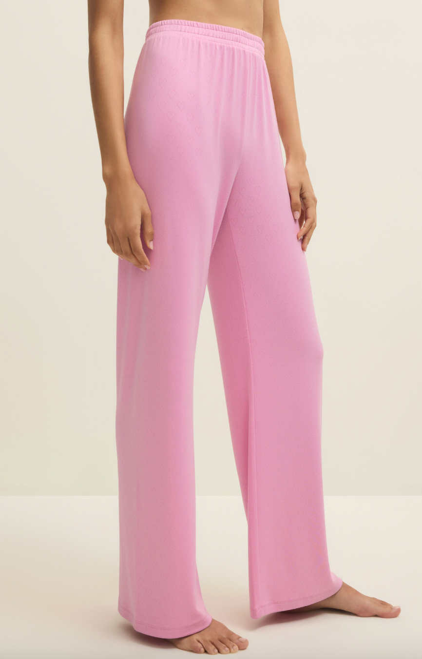 Josie Heart Lounge Pants | Pink Crush