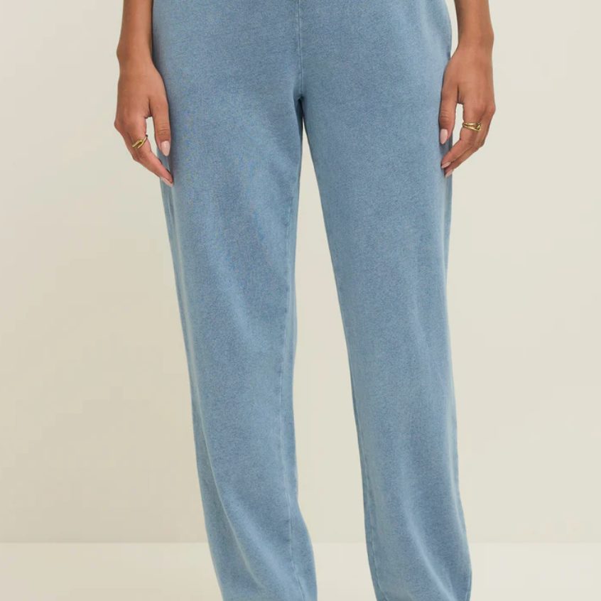 Downtown Knit Denim Jogger | Ocean Air Indigo