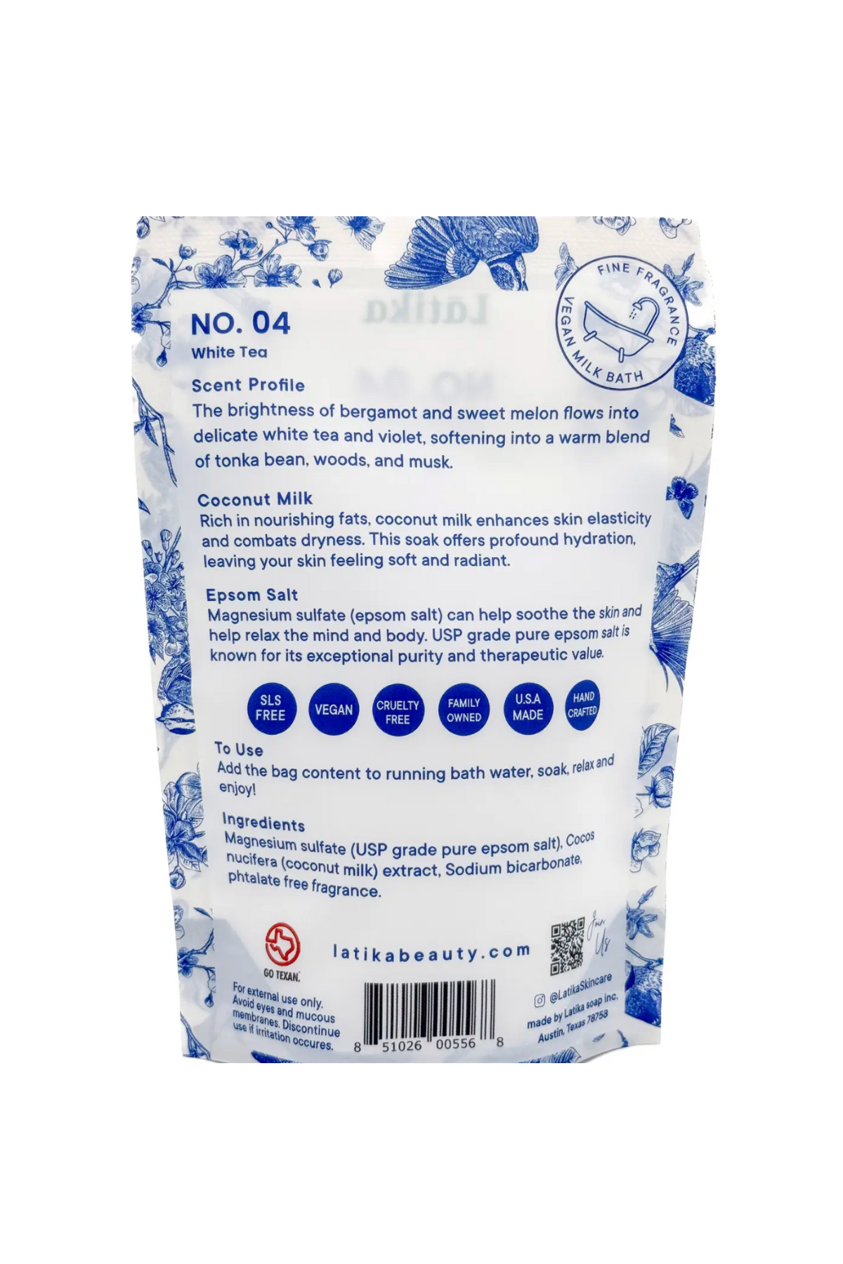 Epsom Soak | White Tea