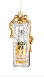 Champagne Gift Ornament