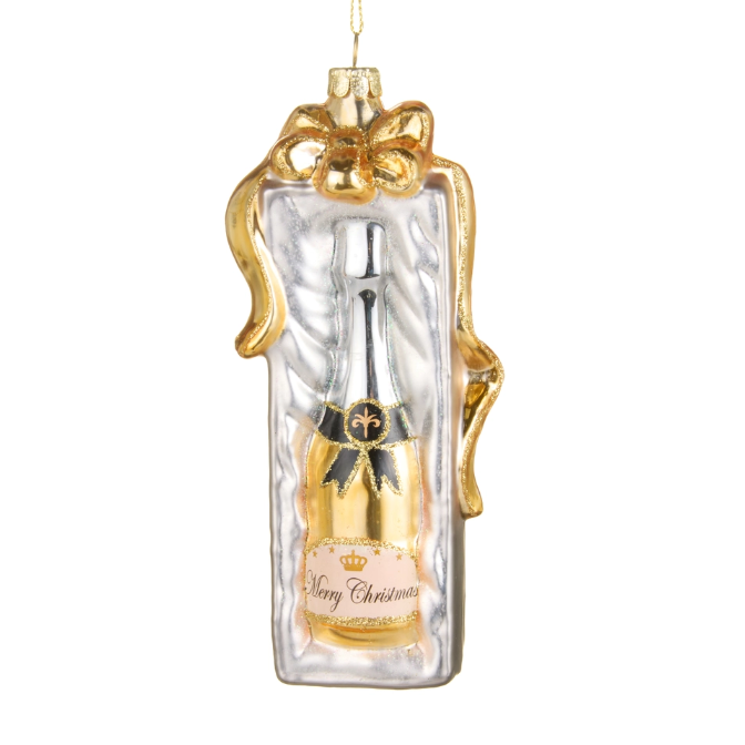 Champagne Gift Ornament