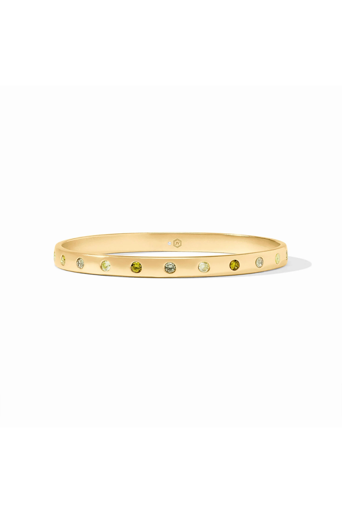 Julie Vos | Rainbow Bangle | Shade of Jade