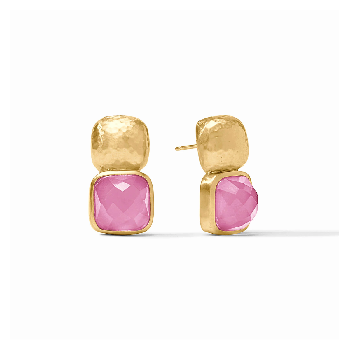 Julie Vos | Catalina Earring | Tourmaline Pink