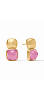Julie Vos | Catalina Earring | Tourmaline Pink