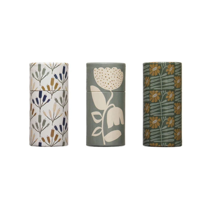 Tube Matchbox | Flowers
