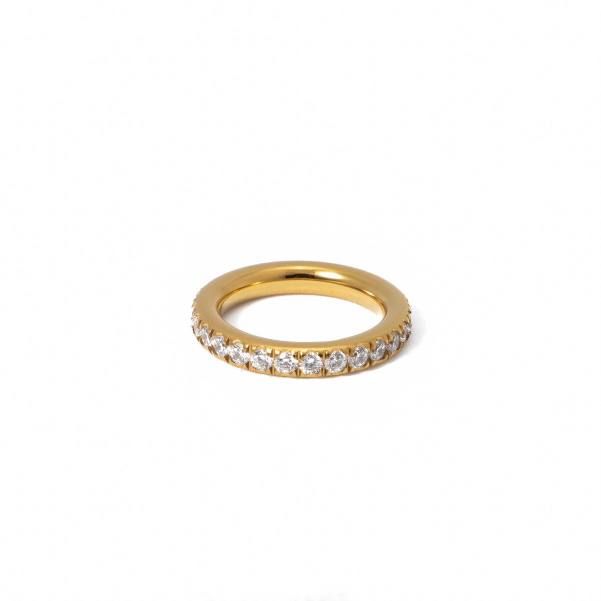 Waterproof Chunky Tennis Ring: 7