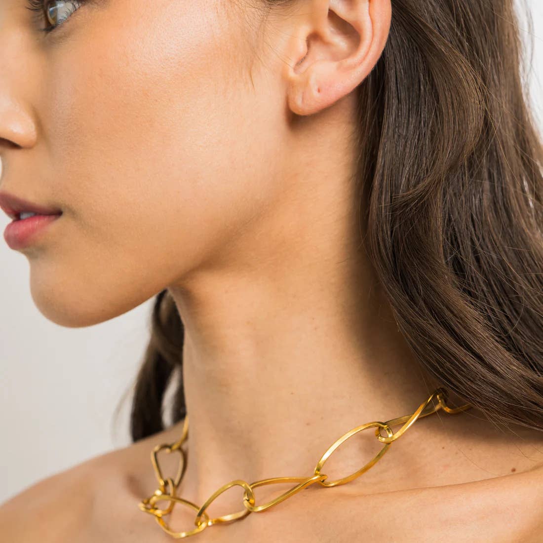 Waterproof Chain Necklace | Big Thin Chain