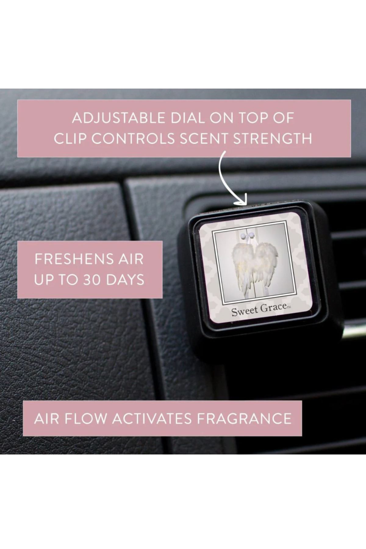 Auto Vent Clip | Sweet Grace