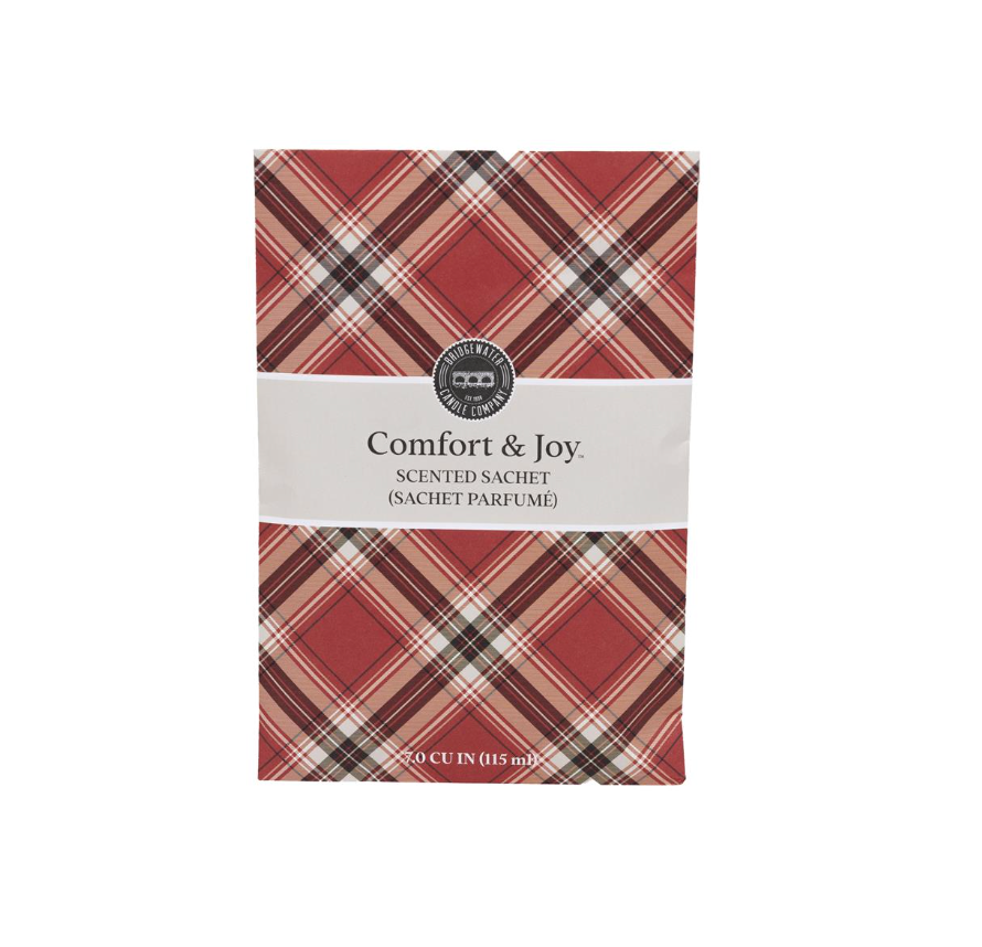 Plaid Sachet | Comfort & Joy
