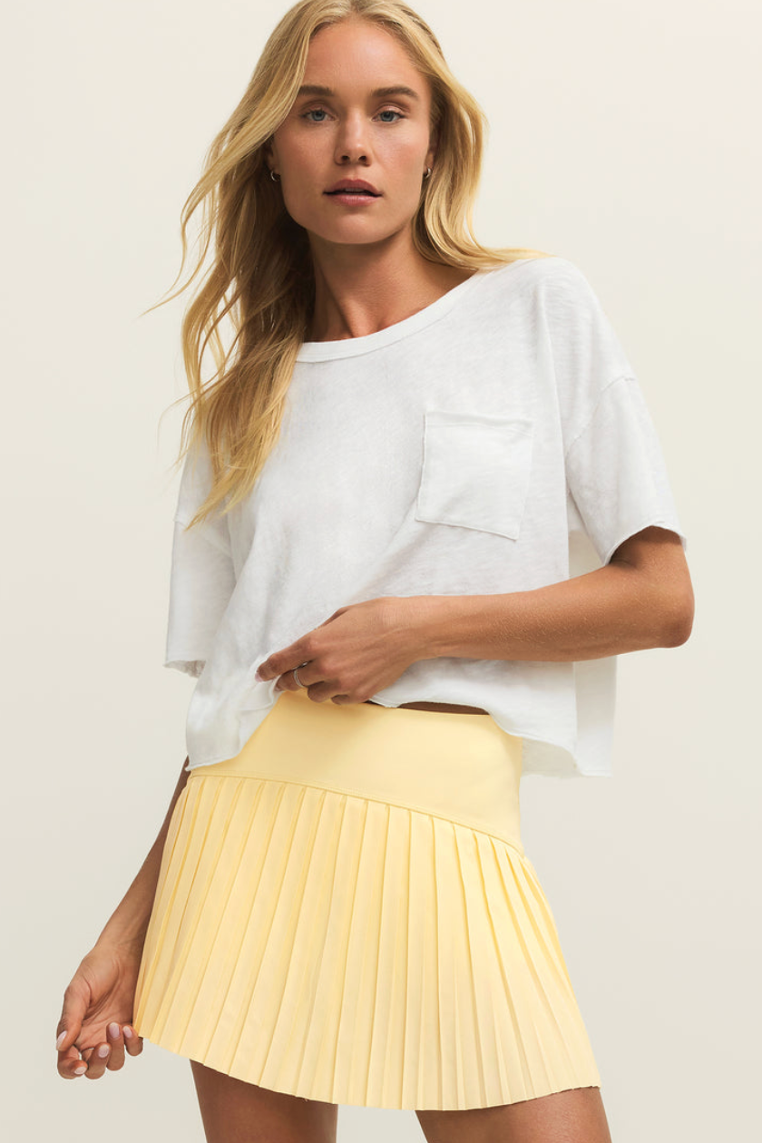 Everyday Pocket Tee | White