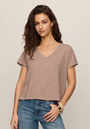 Z Supply | Nomad V-Neck Tee | Heather Ash