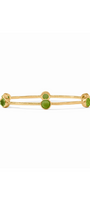 Julie Vos | Milano Lux Bangle | Palmetto Green