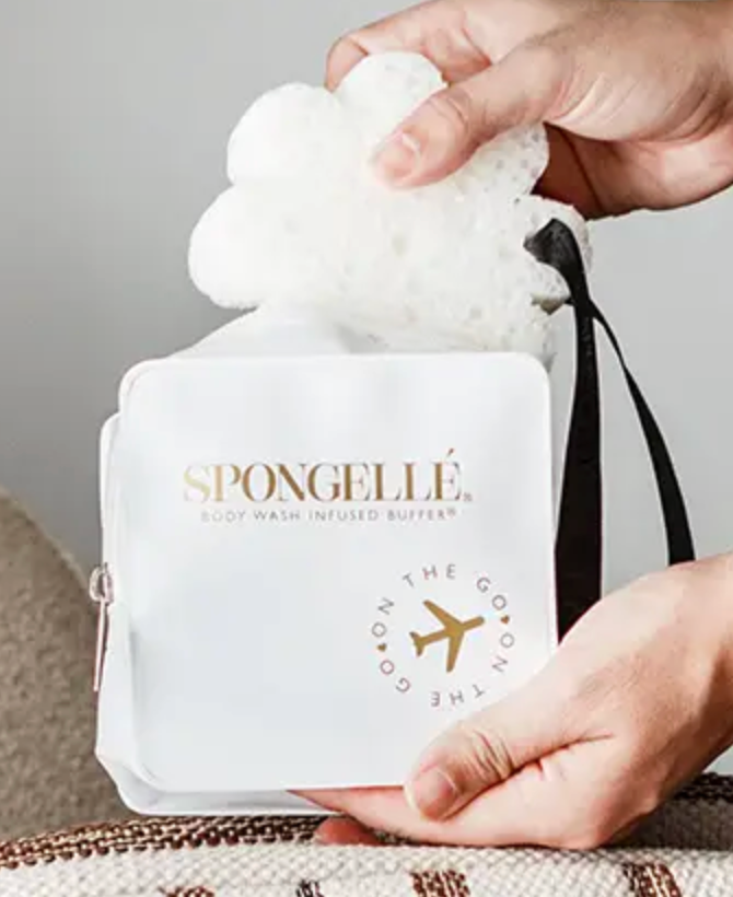 Spongellé Travel Case | White