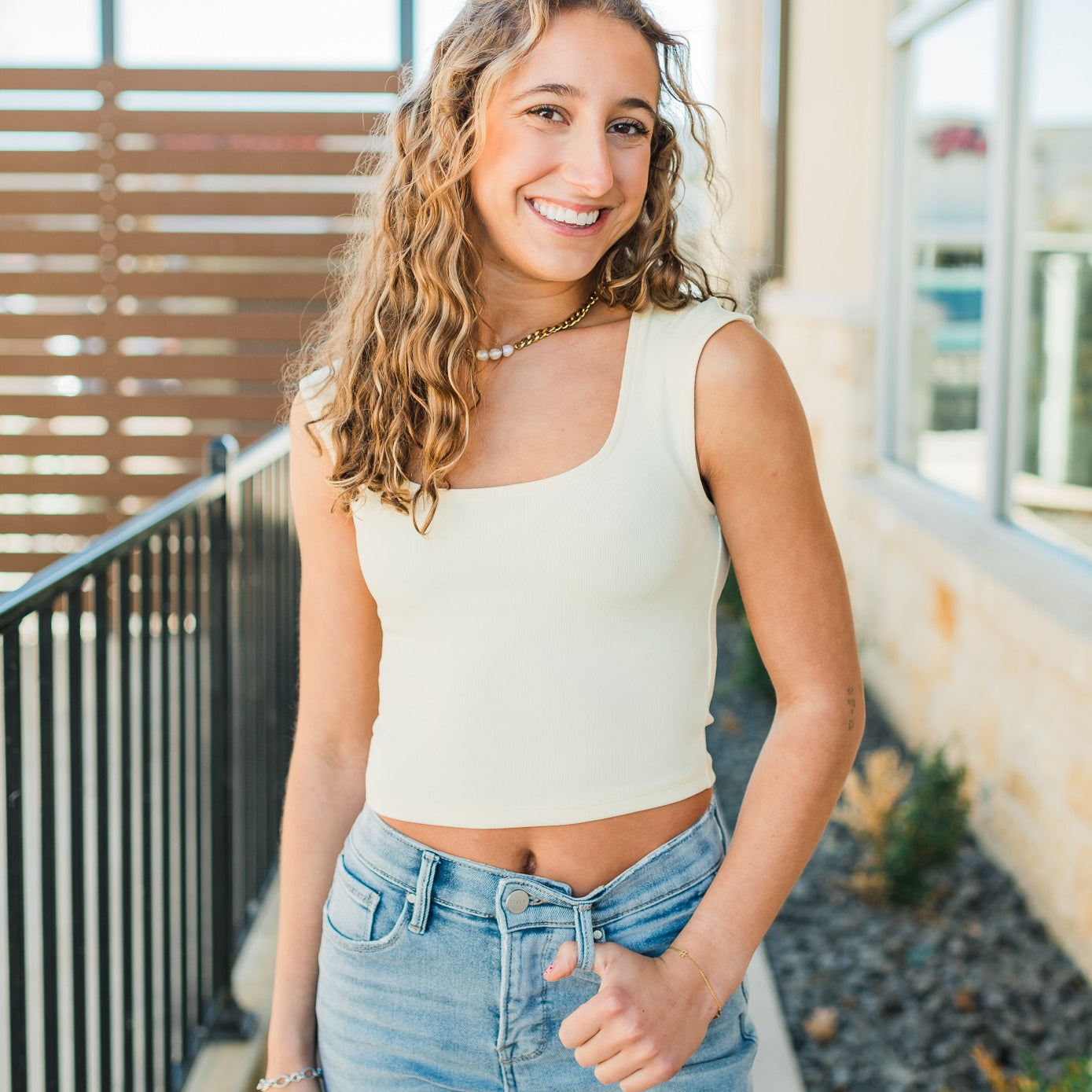 Carson Knit Top | Butter Yellow