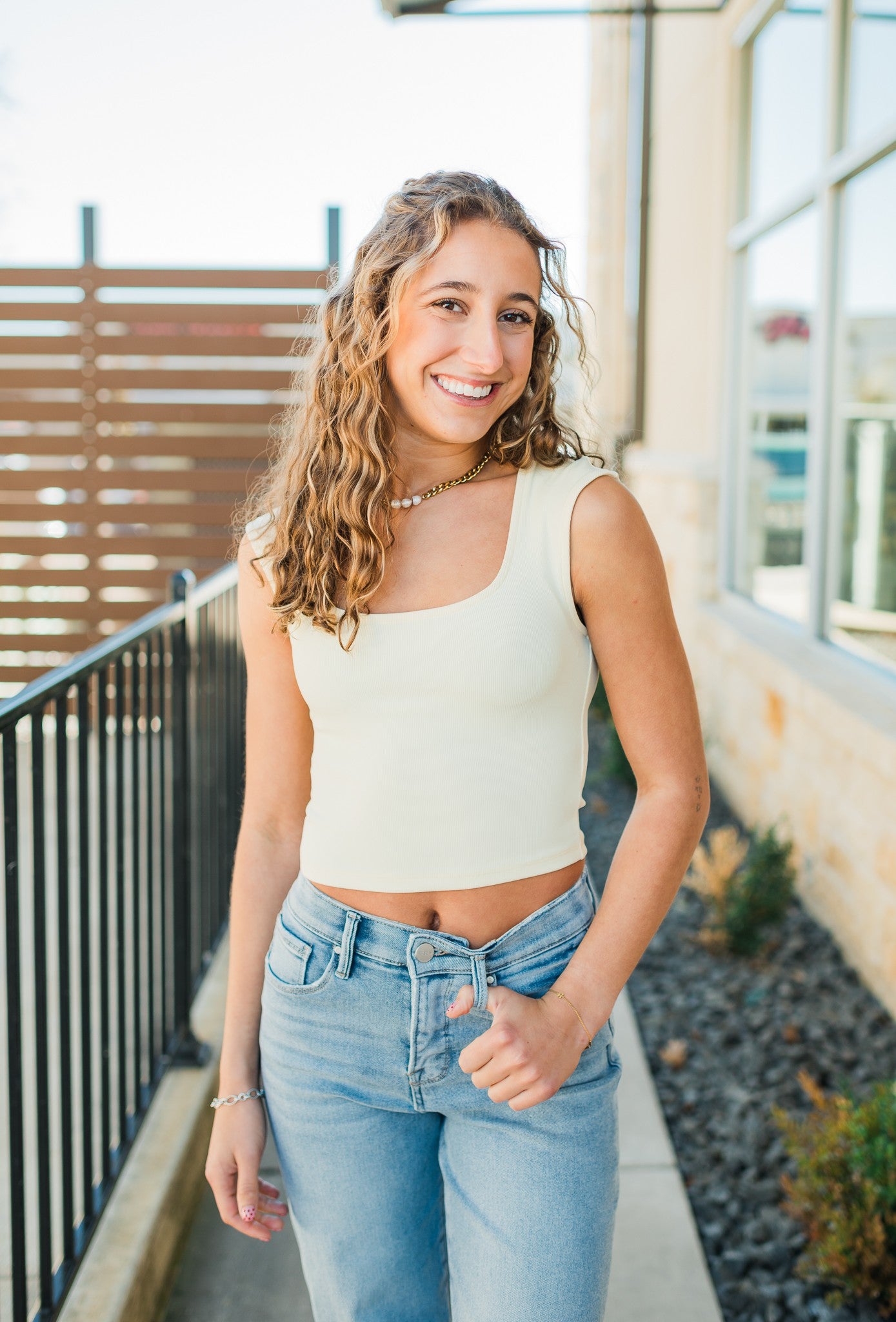 Carson Knit Top | Butter Yellow