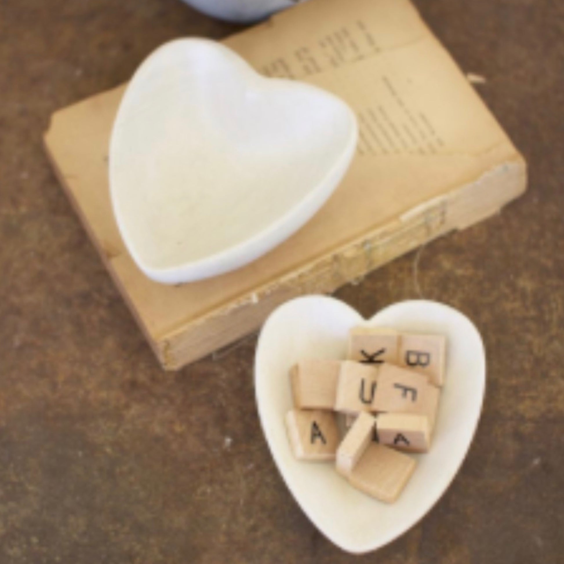 Natural Stone | Heart Bowl