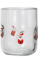 Holiday Icon Glass | Santa
