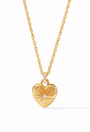 Julie Vos | Esme Heart Solitaire Necklace | Cubic Zirconia