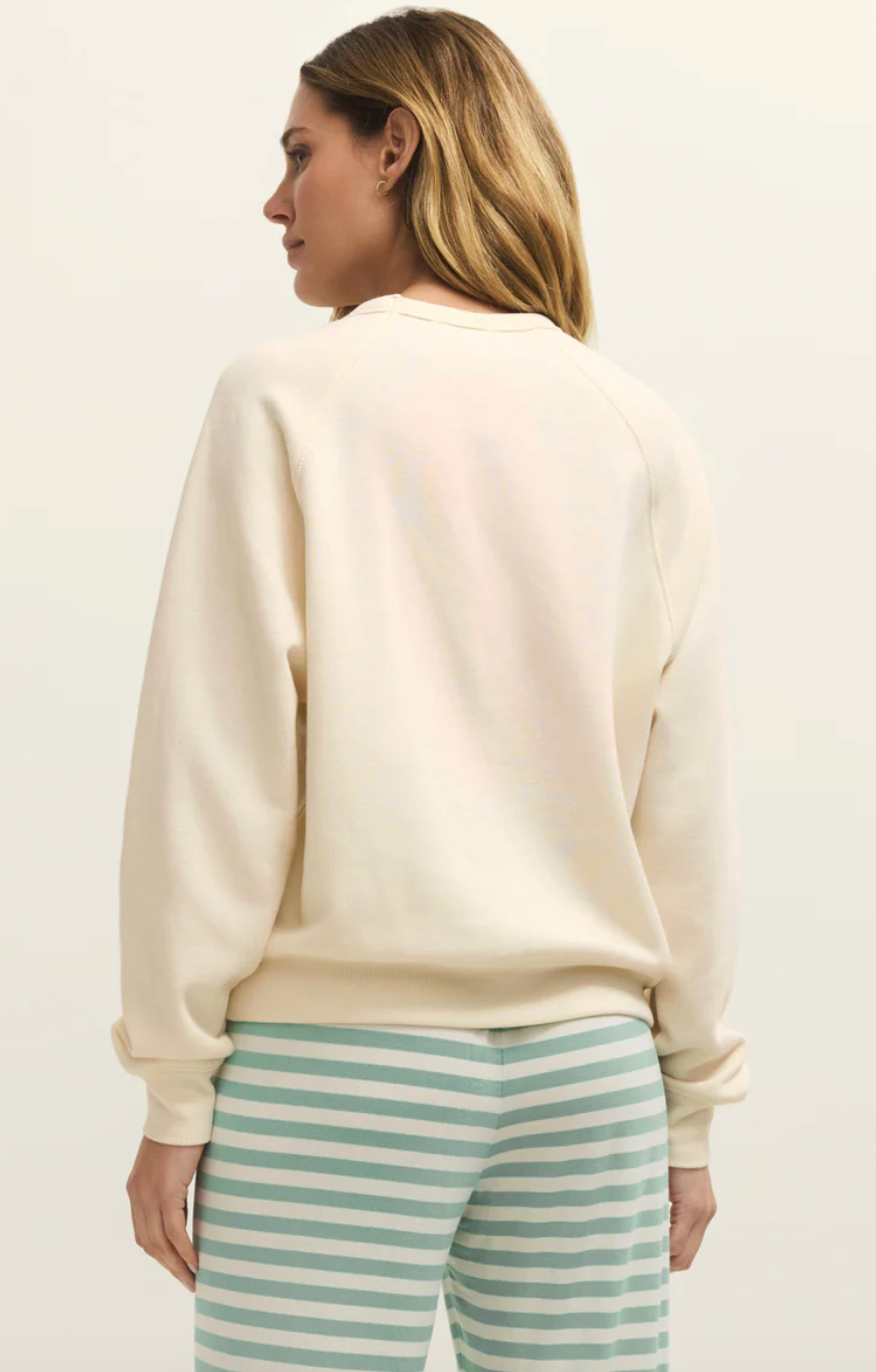 Z Supply | Vacay Sweatshirt | Vanilla Ice