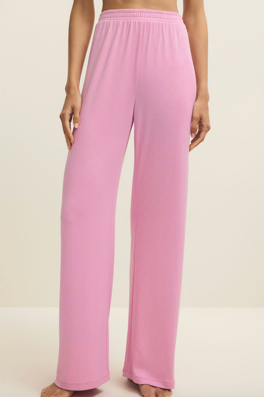 Josie Heart Lounge Pants | Pink Crush