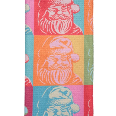 Holiday Tea Towel | Retro Santa