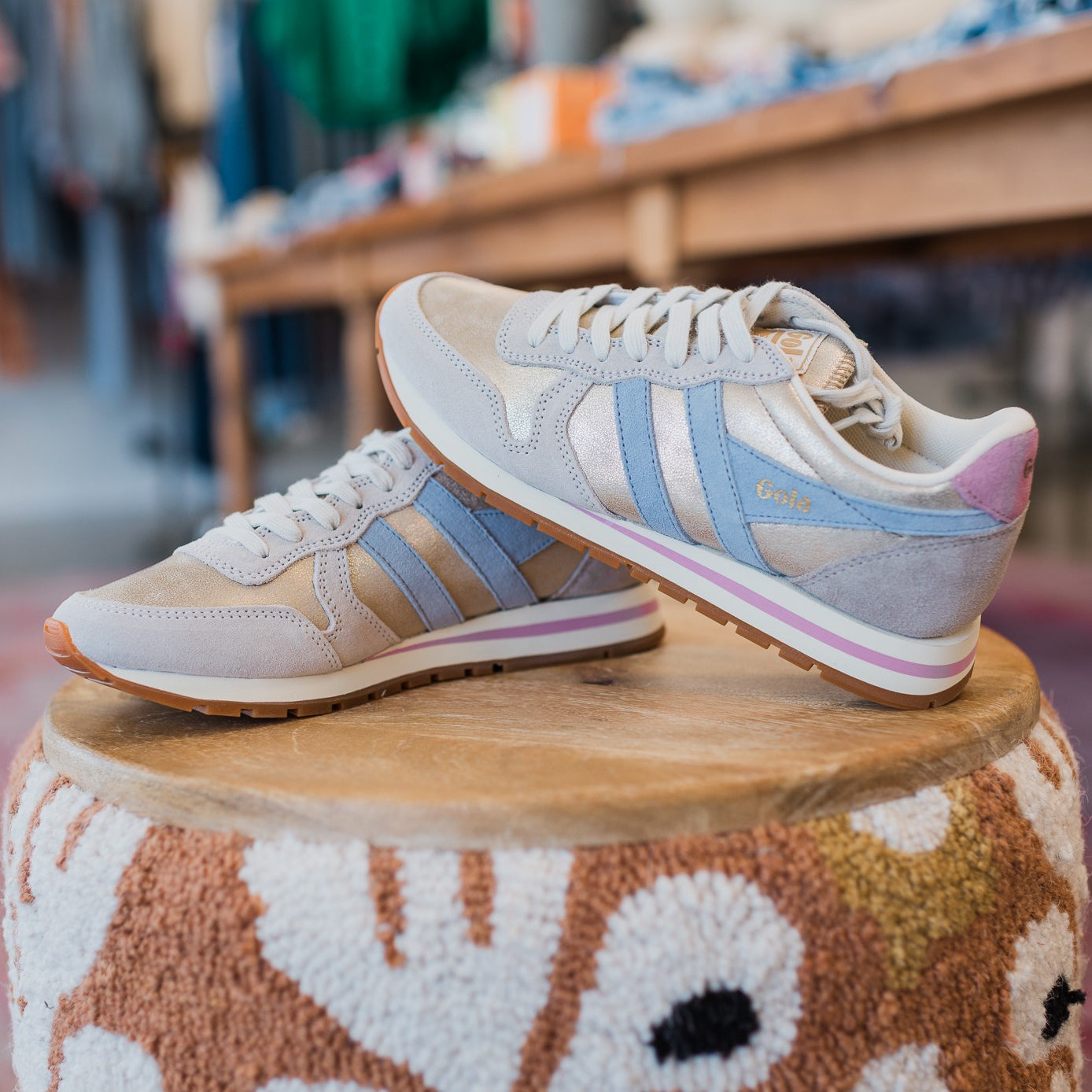 Daytona Blaze Sneaker | Gold Air + Candy