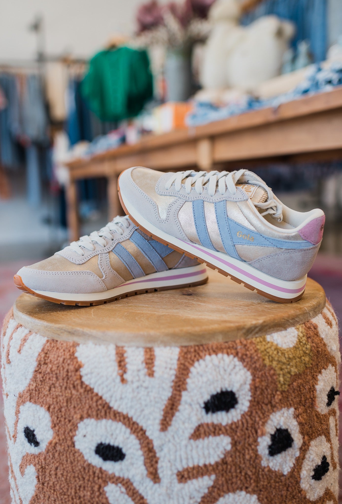 Daytona Blaze Sneaker | Gold Air + Candy