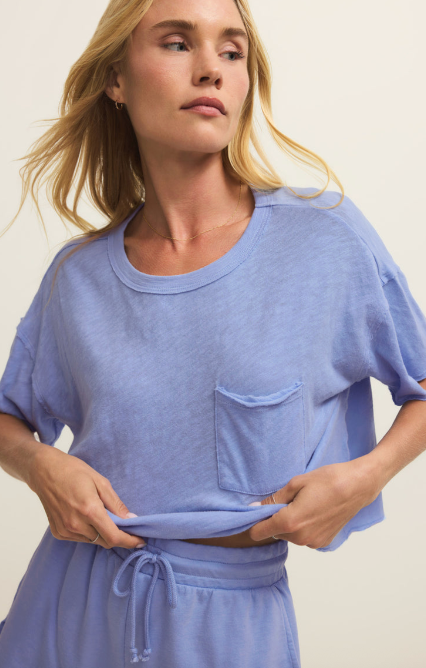 Everyday Pocket Tee | Barcelona Blue