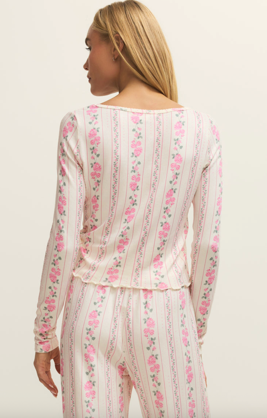 Marseille Boudoir LS Top | Vanilla Ice