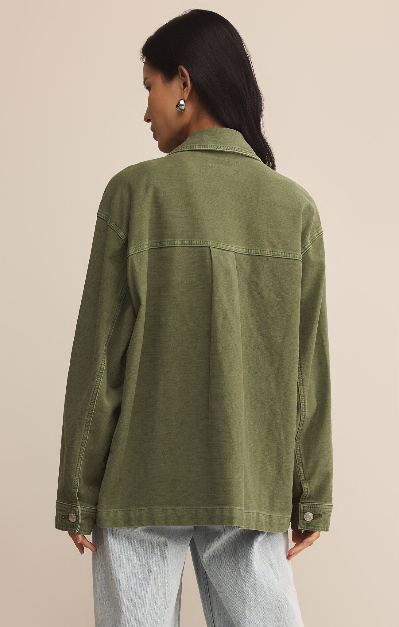 On The Road Twill Jacket | Hunter Green