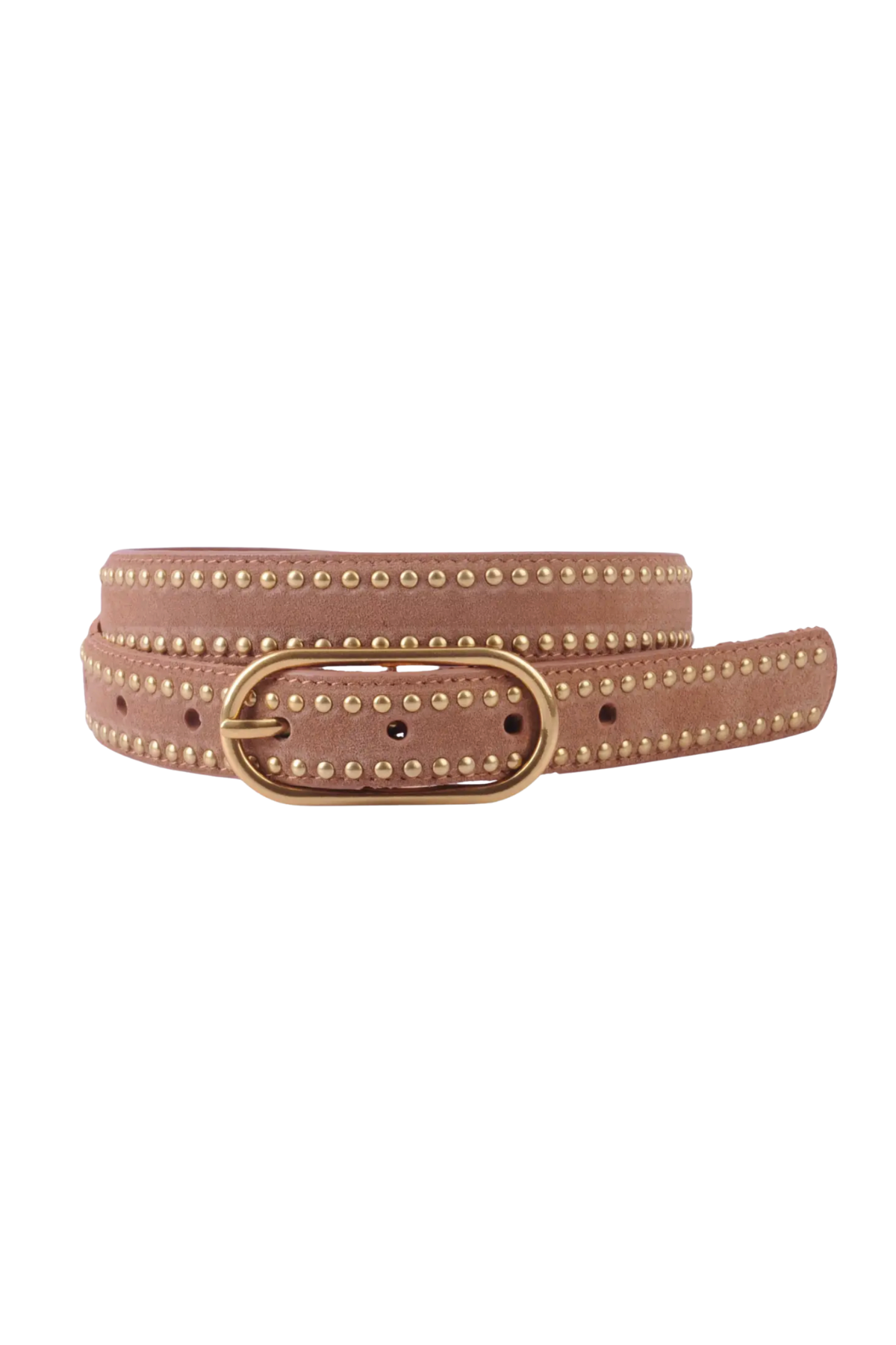 Genuine Leather Belt | Stud Lined