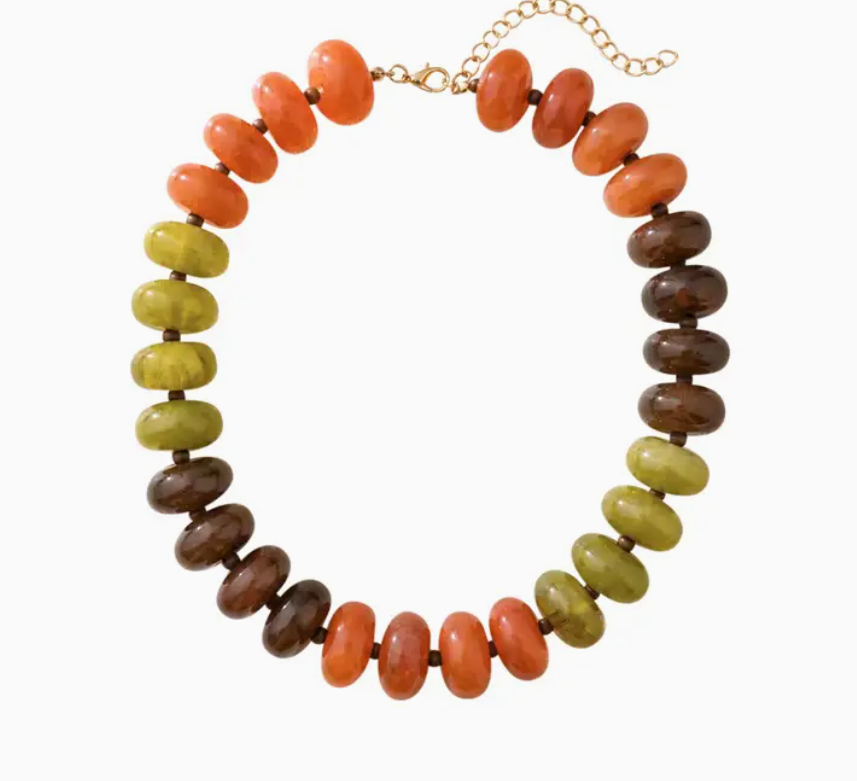 Necklace | Chartreuse Mix