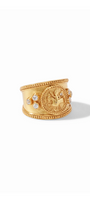 Julie Vos | Coin Crest Ring | Size 7