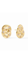 Julie Vos | Rainbow Infinity Earring | Champagne Radiance