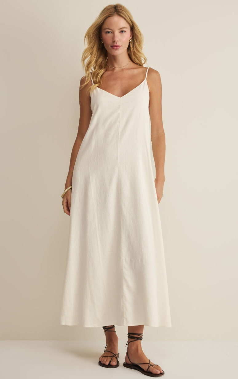 Z Supply | Sandcomber Midi Dress - White
