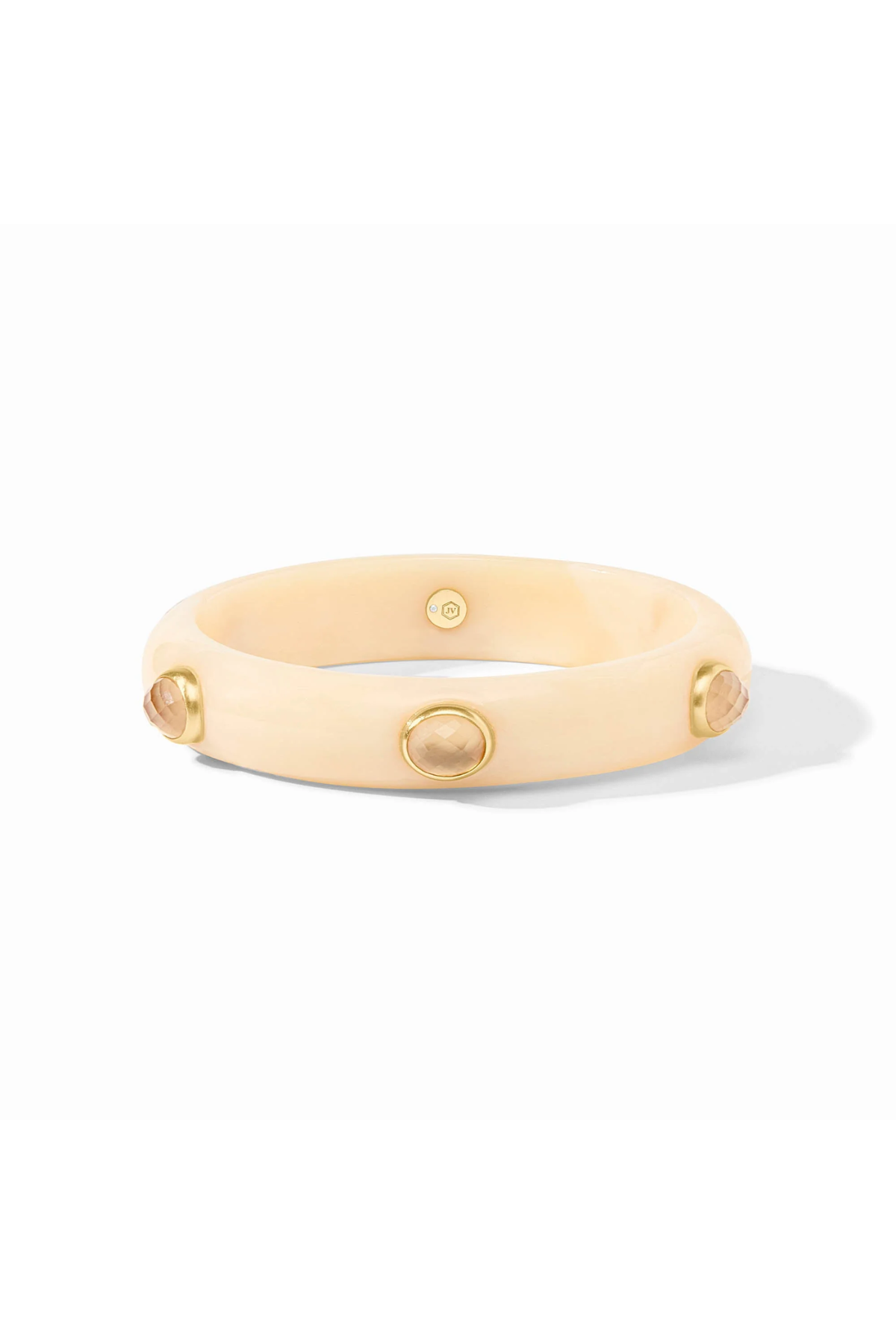 Julie Vos | Carnaby Stone Bangle | Ivory