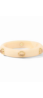Julie Vos | Carnaby Stone Bangle | Ivory