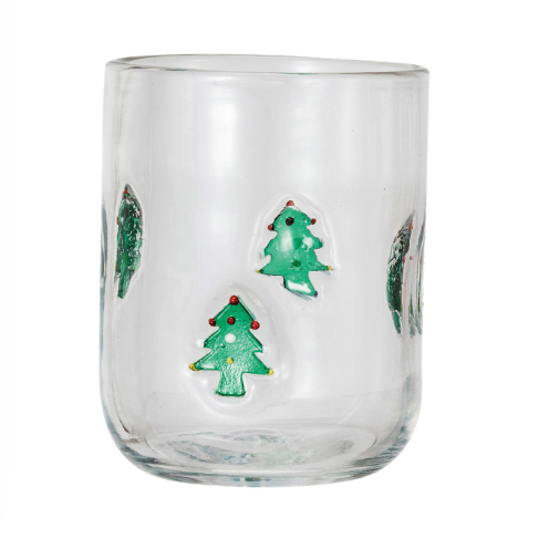 Holiday Icon Glass | Christmas Tree