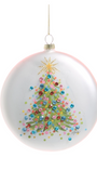 Confetti Tree Disc Ornament