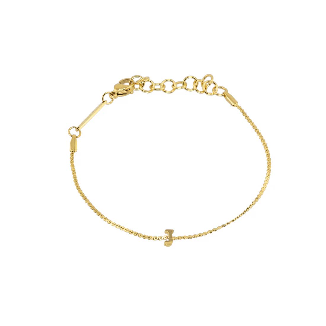 Dainty Initial Bracelet