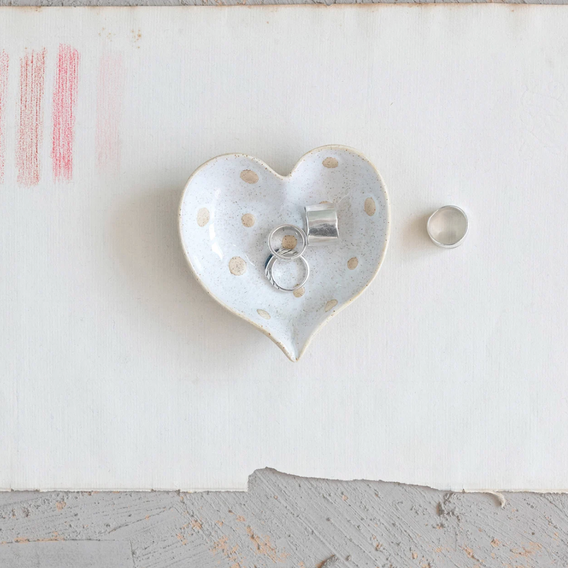 Heart Dish | Stoneware Heart