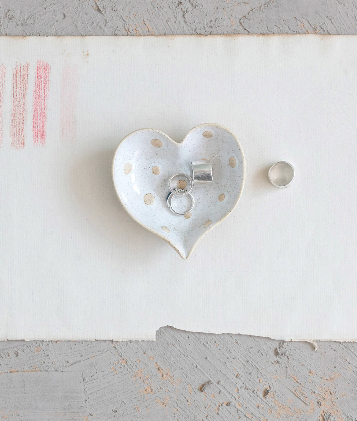 Heart Dish | Stoneware Heart