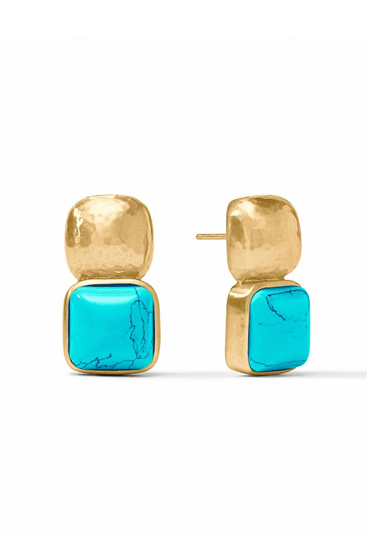 Julie Vos | Catalina Earring | Turquoise Blue