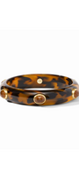 Julie Vos | Carnaby Stone Bangle | Tortoiseshell