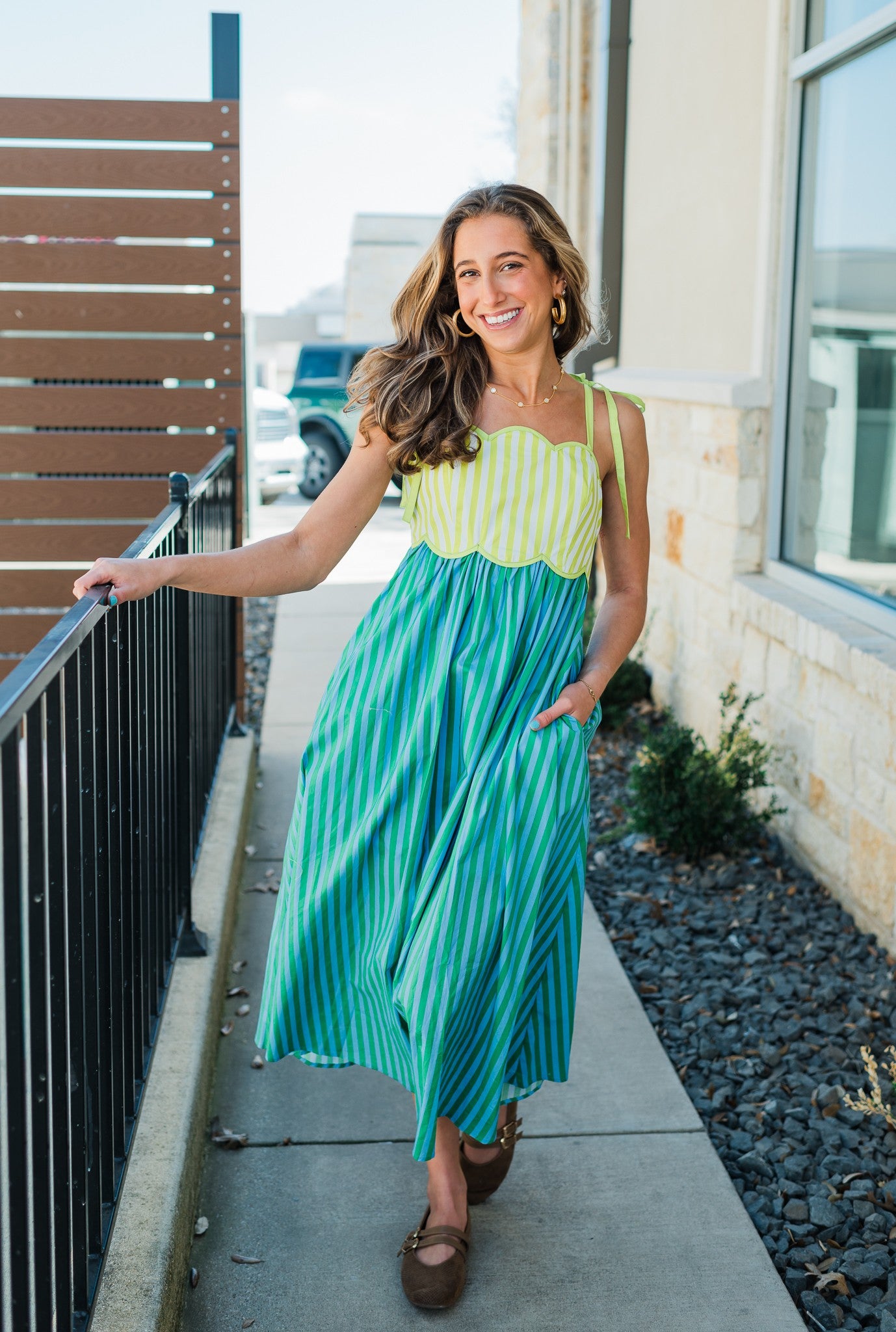 Aruba Dress | Kiwi Green